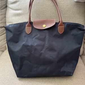 Medium Sized Navy Blue Tote